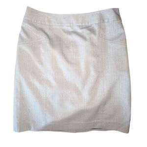 Banana Republic Light Gray Pencil Skirt